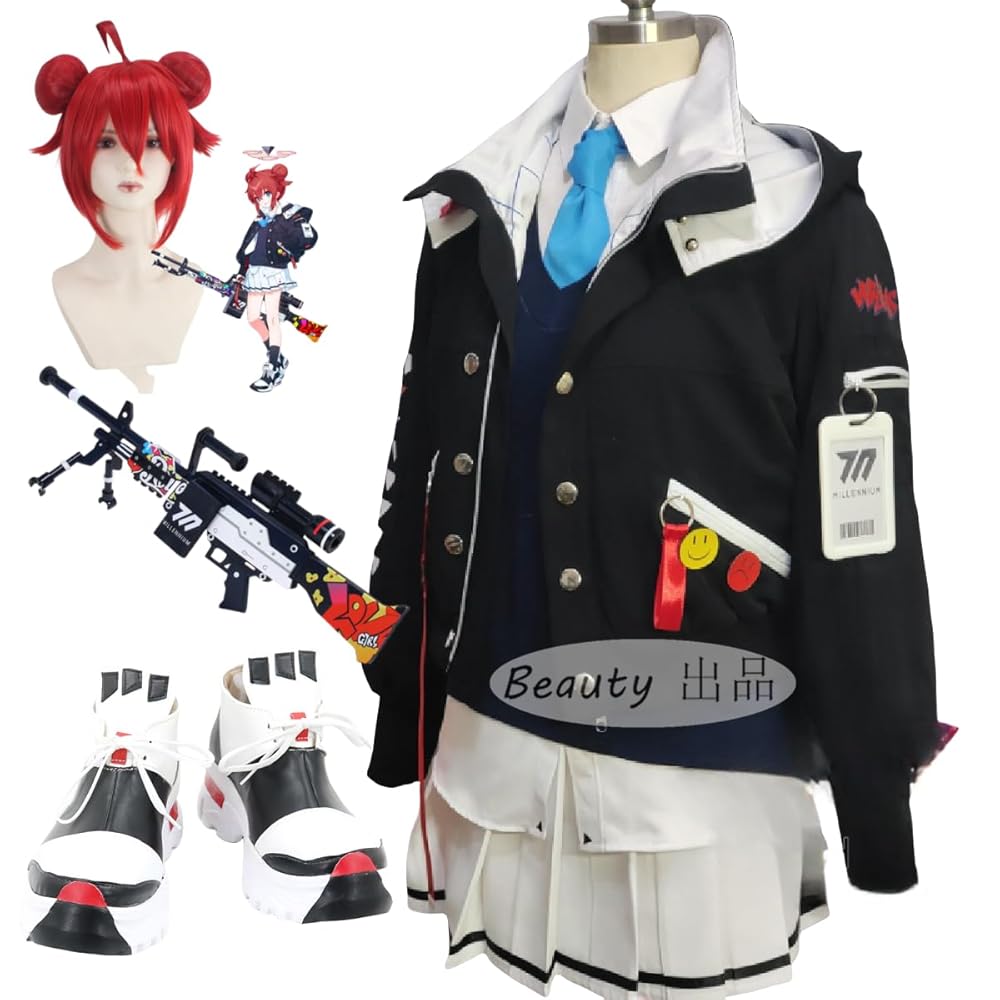 コスプレ コヤンスカヤ フルセット ウィッグ 衣装 靴 Amazon.co.jp: [KANKUXS] フルセット 衣装 勝利の女神